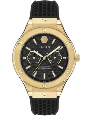 Philipp Plein Plein Underdog 44Mm Watch - Metallic