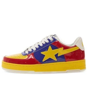 A Bathing Ape Sta #6-4 Trainers - Red