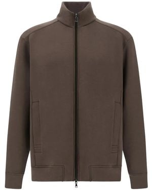 Paul & Shark Zip-Up Sweatshirt - Brown