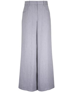 Twp Hemp Palazzo Pants - Grey