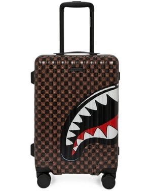 Sprayground Valigia Sharks - Bianco