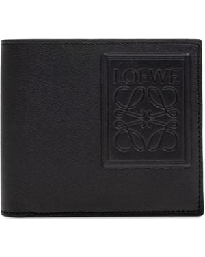 Loewe Portemonnaie mit Prägung - Schwarz