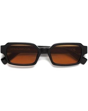 Retrosuperfuture Carino Refined Rectangle-Frame Sunglasses - White