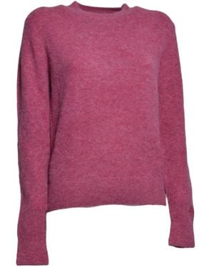 MC2 Saint Barth Crew-Neck Long-Sleeve Sweater - Purple