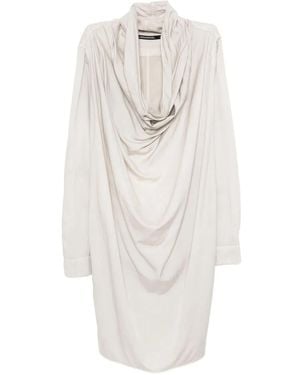 Julius Drapiertes Top - Weiß