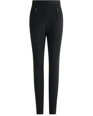 Fusalp Zip-Detail Jersey Leggings - Black