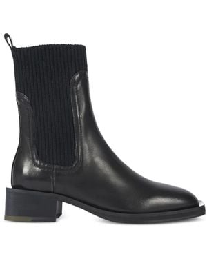 Paul Smith Leather 'Matola' Boots - Black