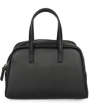 mizuiro ind Borsa Tote Con Zip - Nero