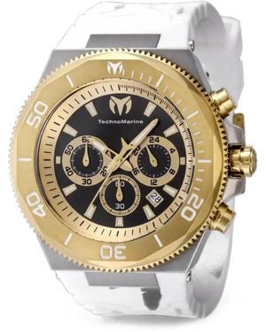 TechnoMarine Manta 49Mm Watch - White