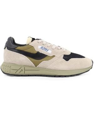 Autry Reelwind Low Suede Sneakers - White