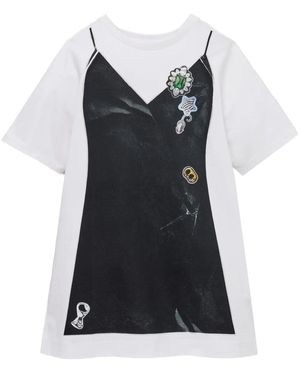Marc Jacobs トロンプルイユ ドレス - ブラック