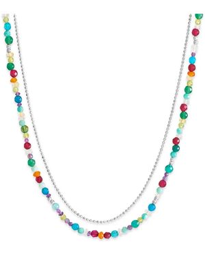Dower & Hall Tutti Frutti Orissa Necklace - Blue