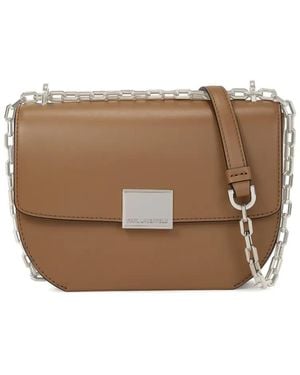 Karl Lagerfeld K/forever ショルダーバッグ - ブラウン