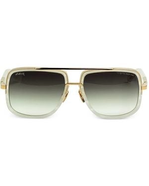 Dita Eyewear Mach-One Square-Frame Sunglasses - Metallic