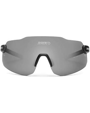 Briko Rahmenlose Sonnenbrille - Grau