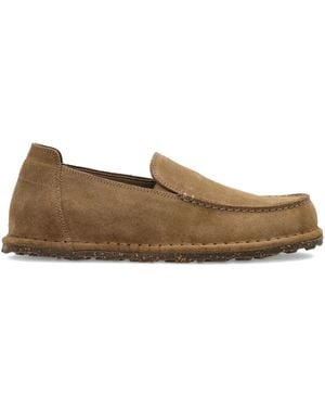 Birkenstock Utti Suede Slip-on Shoes - ブラウン