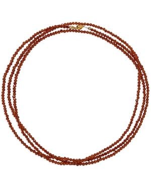 Jennifer Behr Lisette Beaded Necklace - Red