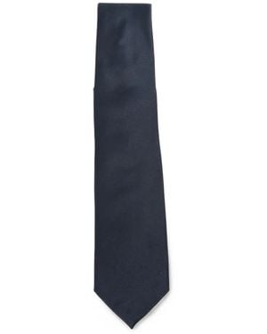 Corneliani Pointed-Tip Tie - Blue
