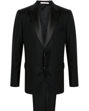 Valentino Garavani Costume En Laine - Noir