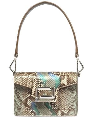 Lancel Bandolera Amgele Mini Con Solapa - Blanco
