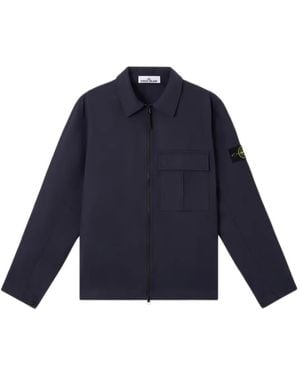 Stone Island Compass-Badge Jacket - Blue