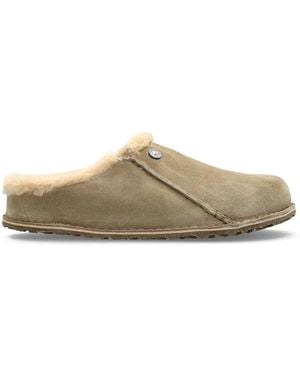 Birkenstock Zermatt Shearling Trim Sandals - Multicolour