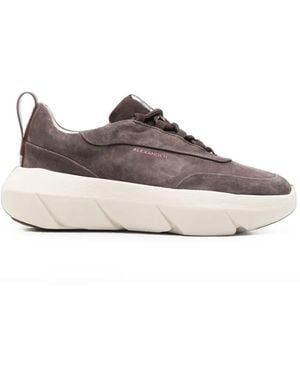 Alexander Smith Chunky-Sole Suede Sneakers - Brown