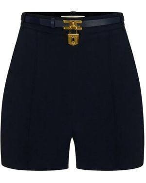Elisabetta Franchi Shorts - Blue