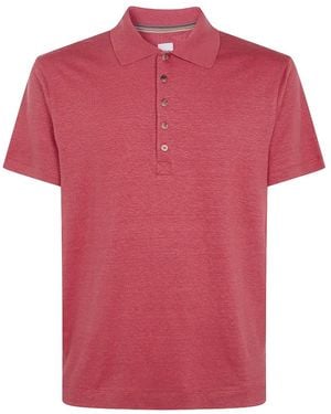 Paul Smith Short-Sleeve Polo Shirt - Pink
