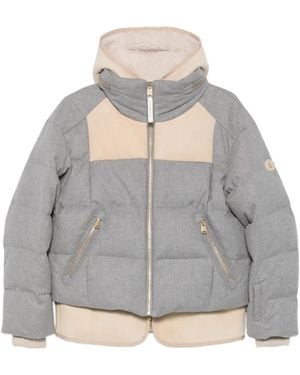 Bogner Plumífero Moja Con Capucha - Gris
