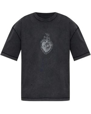 AllSaints Sabbath Graphic T-Shirt - Blue