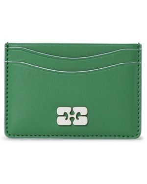 Ganni Bou Card Holder - Green