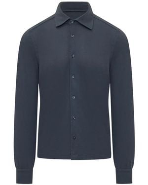 Malo Buttoned Shirt - Blue