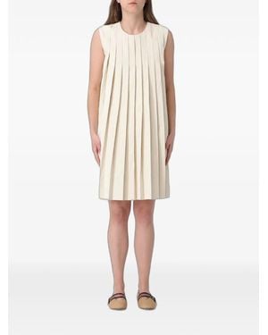 Ter Et Bantine Pleated Sleeveless Midi Dress - White