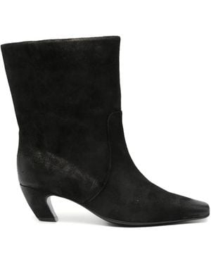 Marc Ellis Botas Con Tacón De 50 Mm - Negro