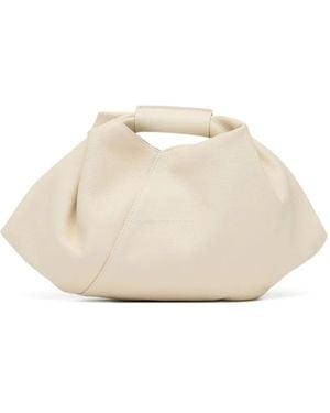 MM6 by Maison Margiela Japanese Leather Tote Bag - Natural
