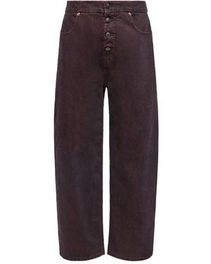 MM6 by Maison Martin Margiela ハイウエスト ジーンズ - パープル