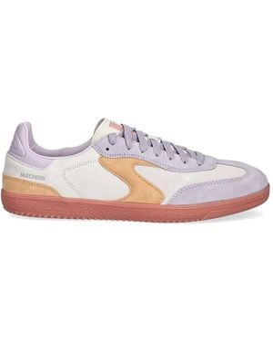 Skechers Cutout Panelled Sneakers - Pink