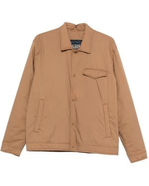 Herno Padded Shirt Jacket - Natural