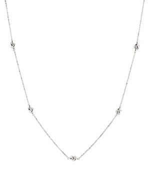 Auree St Ives Knot Necklace - White