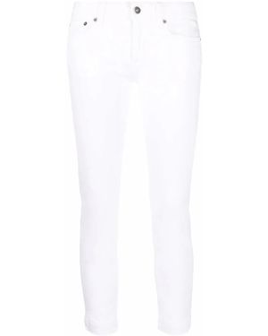 Dondup Jeans Crop - Bianco