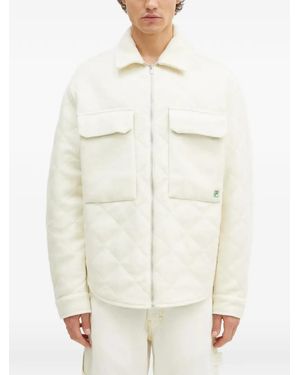Fila Quilted Pocket Jacket - White