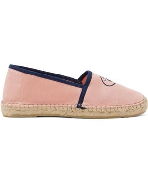 Lacoste Logo-Print Espadrilles - Pink