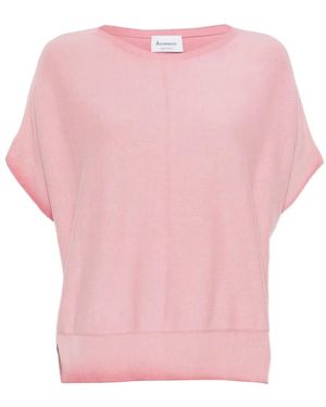 AROVESCIO Crew-Neck T-Shirt - Pink