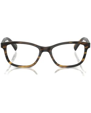 Oliver Peoples Gafas Follies Con Montura Cuadrada - Marrón