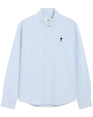 Ami Paris Ami De Coeur Shirt - Blue
