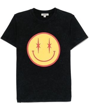 Stain Shade T-Shirt À Imprimé Graphique - Noir