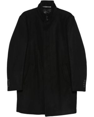 KARL LAGERFELD Wool Single-Breasted Blazer - Black
