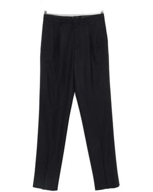 Lardini Pleated Tailored Pants - Black