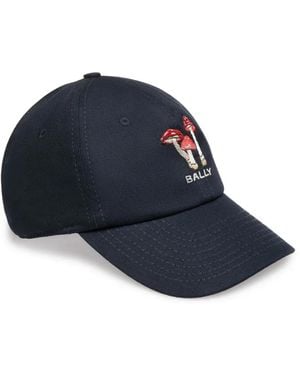 Bally Enchanting Mushrooms Baseball Cap - Blue